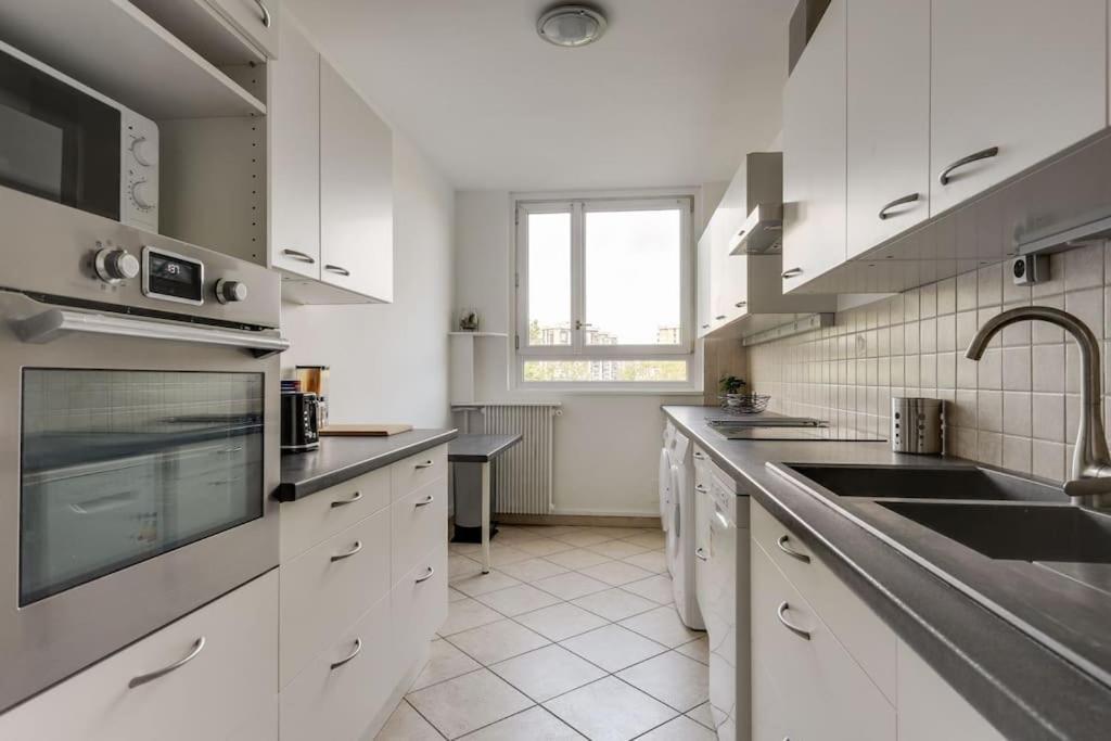 3 Ch 7 Personnes Calme Proche Paris Appartement Ris-Orangis Buitenkant foto
