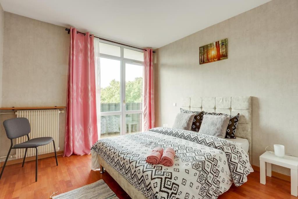 3 Ch 7 Personnes Calme Proche Paris Appartement Ris-Orangis Buitenkant foto